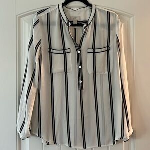 Loft Slightly Sheer Blouse
